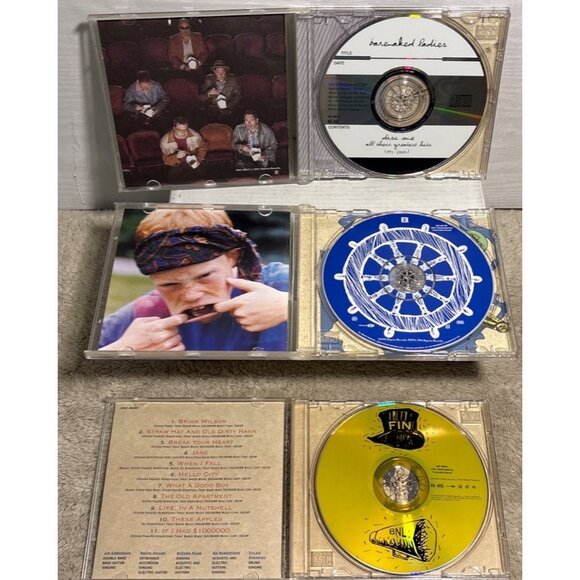 Barenaked Ladies CD Bundle: Disc One 1991-2001 Born On A Pirate Ship Rock Specta - Picture 9 of 12